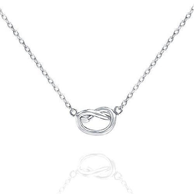 Love Knot in White Gold