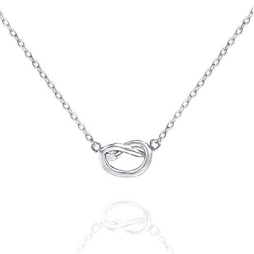 Love Knot in White Gold