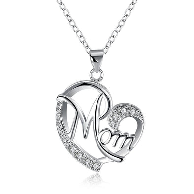 Mom Heart Necklace