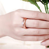 Lucitel Duo Ring Set, Rose Gold