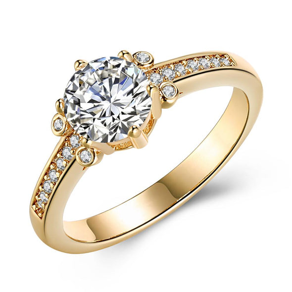 Solitaire Ring in Gold