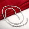 Twisted Rope Chain Necklace