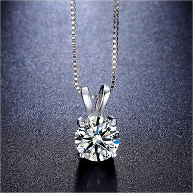 Solitaire Princess Necklace