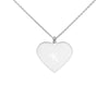 Engraved Heart Necklace