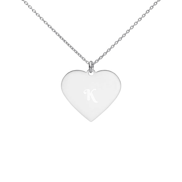 Engraved Heart Necklace